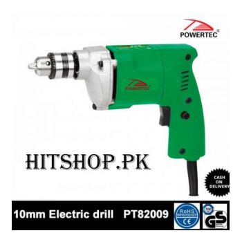 Powertec 300W Hand 10mm Electric Drill